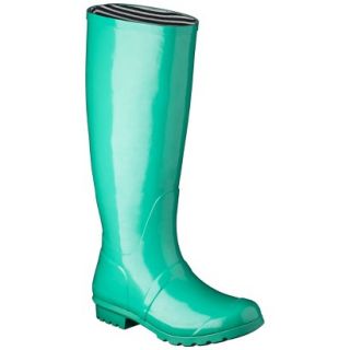 Womens Classic Knee High Rain Boot   Cicley Leaf Green 6
