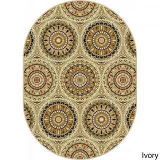 Lagoon Oval Transitional Area Rug (53 X 73)