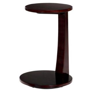 End Table Simmons Madisson Side Table   Black Dark Brown (Espresso)