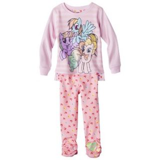 My Little Pony Infant Toddler Girls 2 Piece Set   Light Pink 5T