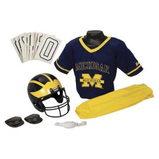 Franklin Sports Michigan Football Deluxe Uniform   Medium