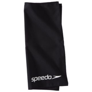 Speedo Deluxe Swim Towel Black