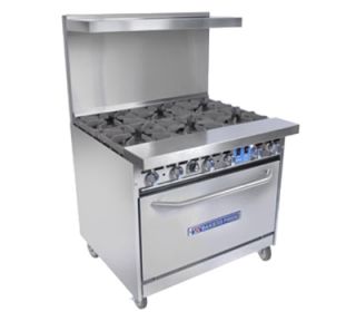 Bakers Pride 36 Gas Range with Griddle, NG