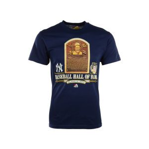 New York Yankees Majestic MLB Hall of Fame Plaque T Shirt