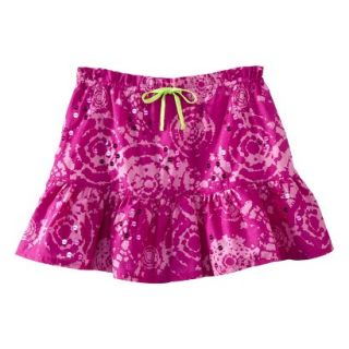 Girls Swim Cover Up Skirt   Pink S