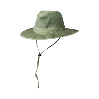 Nylon Vented Outback Hat   Fossil, Large, Model MC62