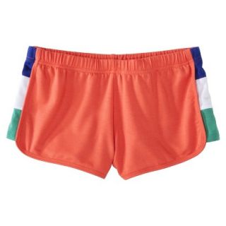 Mossimo Supply Co. Juniors Colorblock Knit Short   Coral XXL(19)