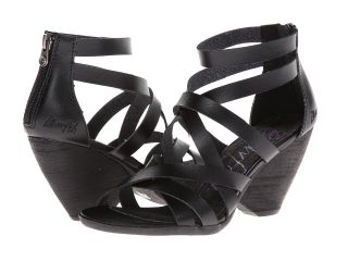 Blowfish Enola Womens Wedge Shoes (Black)