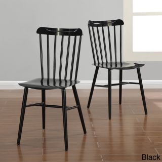 Industrial Metal Windsor Chairs (set Of 2)