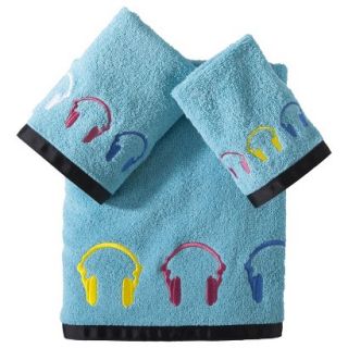 Headphone Girl 3pc Towel Set