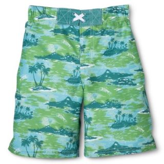 Boys Islands Swim Trunk   Sea Blue M