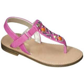Toddler Girls Cherokee Jolanda Thong Sandals   Pink 9