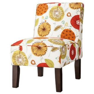 Skyline Armless Upholstered Chair Burke Armless Slipper Chair   Whimsical