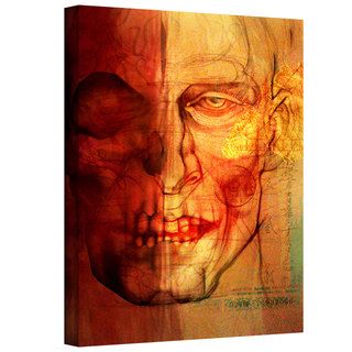 Greg Simanson Facial Anatomy Gallery wrapped Canvas