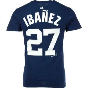 New York Yankees Raul Ibanez Majestic MLB Player T Shirt