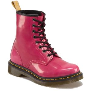 Dr Martens Womens Vegan 1460 8 Eye Boot Hot Pink Cambridge Boots, Size 9 M   R14585670
