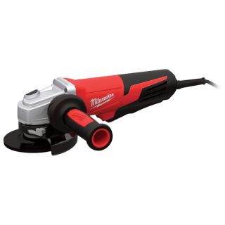 Milwaukee 6 Inch Grinder   13 Amp, Paddle, Lock On, Clutch, Model 6161 30