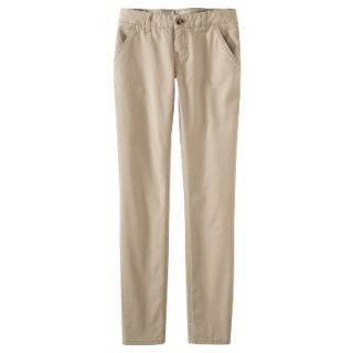 Mossimo Supply Co. Juniors Skinny Chino Pant   Bonjour Brown 11