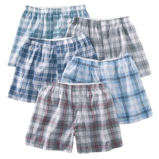 Fruit of the Loom Mens Boxers 5 Pack   Heather M
