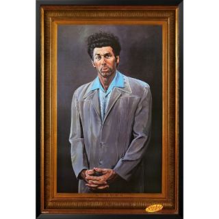 Art   Seinfeld Kramer Framed Poster