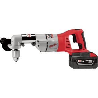 Milwaukee Cordless Right Angle Drill   28 Volt, 1/2 Inch, Model 0721 21