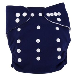 Cloth Diaper with Liner   Navy by Lab