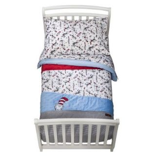 Cat in the Hat Toddler Bedding Set by Lab
