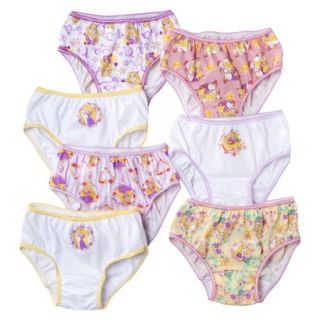 Disney Tangled Girls 7 Pack Panty Set   Assorted 4