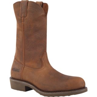 Durango 12In. Composite Toe Wellington   Distressed Tan, Size 8 1/2, Model DB003