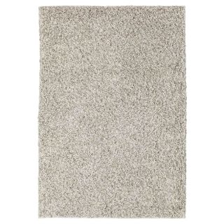 Hand woven Lmix White Wool Rug (6???6 X 9???9)