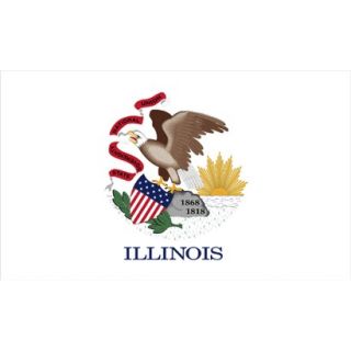 Illinois State Flag   4 x 6