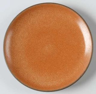 Heath Pumpkin Bread & Butter Plate, Fine China Dinnerware   Pumpkin Color,Brown