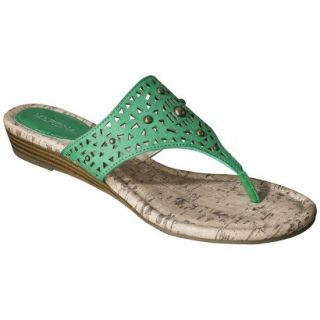 Womens Merona Elisha Studded Sandals   Green 7.5
