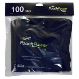 Pooch Power Waste Refill Bags   Black (100 count)