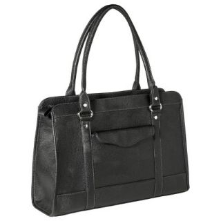 Merona Solid Tote Handbag   Black