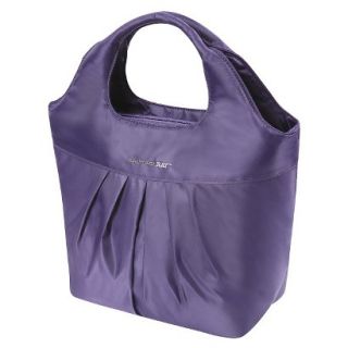 Rachael Ray Pleated Lunch Tote   Purple