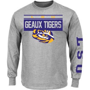LSU Tigers VF Licensed Sports Group NCAA Breathe Victory Long Sleeve T Shirt