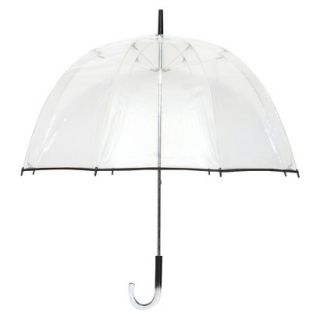 Futai Clear Bubble Umbrella with Black Trim