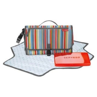 Pronto Baby Changing Station & Diaper Clutch Metro Stripe by Skip Hop