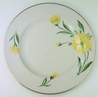 Pickard Aurora Luncheon Plate, Fine China Dinnerware   Gold Trim/Rim Shape