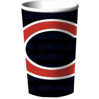 Chicago Bears 22 oz. Hard Plastic Cup
