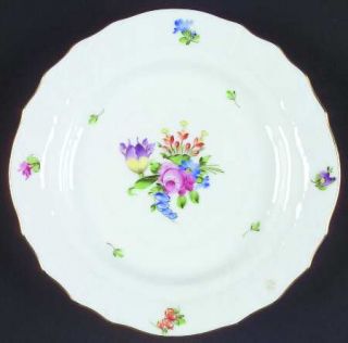 Herend Printemps (Bt) Bread & Butter Plate, Fine China Dinnerware   Small Floral