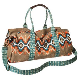 Mossimo Supply Co. Geometric Print Weekender Handbag   Tan