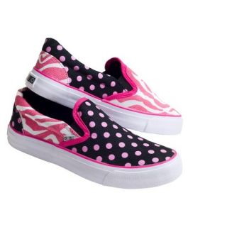 Girls Xolo Shoes Zany Slip On   Zebra Multicolor 2