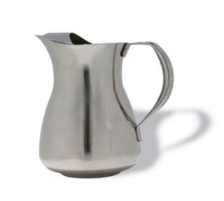 Service Ideas 2 liter Water Pitcher w/ Ice Guard, Stainless