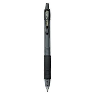 Pilot G 2 Refillable Gel Ink Pen, 1.0mm Bold   Black Ink (12 Per Pack)