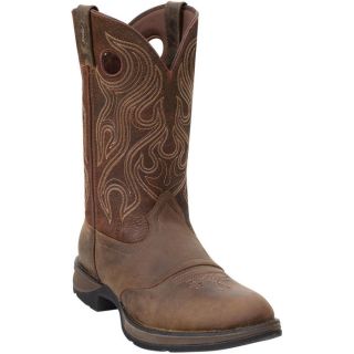 Durango Rebel 12 Inch Saddle Western Boot   Brown, Size 10 Wide, Model DB5474