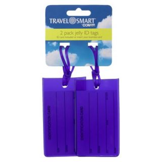 Travel Smart 2 Pack Jelly Tags Purple