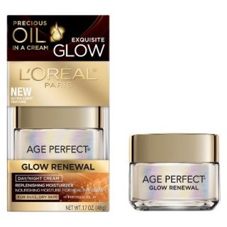 LOreal Age Perfect Glow Renewal Day/Night Cream   1.7 oz