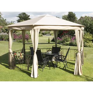 Majestic Beige Gazebo